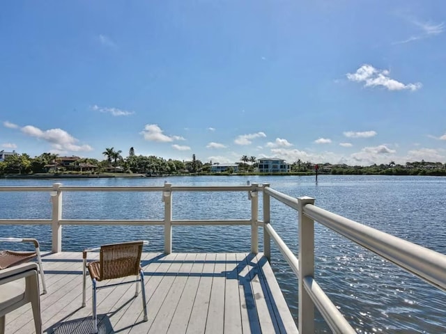 6157 Midnight Pass Rd Unit A51, Sarasota, FL 34242 - dock with a water view