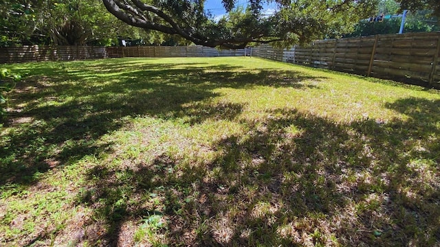 view of yard