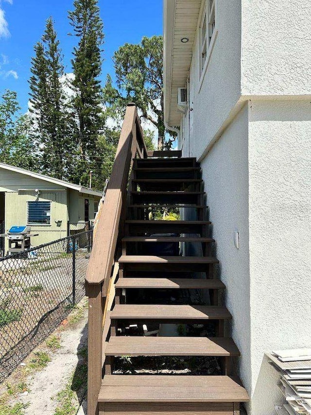 view of staircase