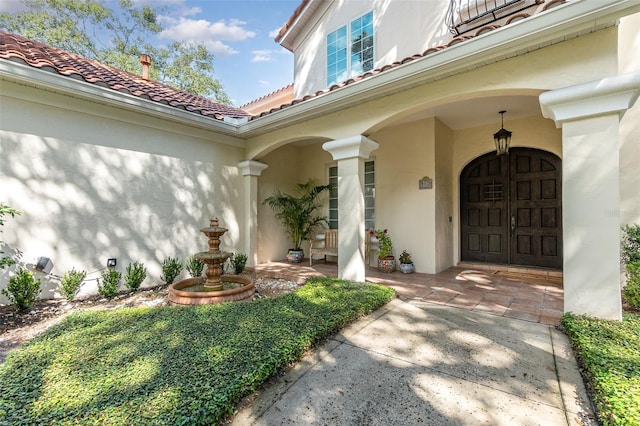 view of entrance to property