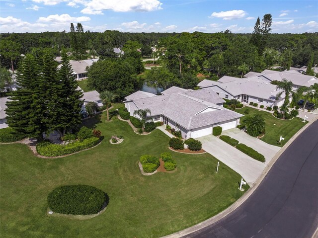 3653 Bonaventure Ct, Sarasota, FL 34243 - aerial view of property and surrounding area with nearby suburban area