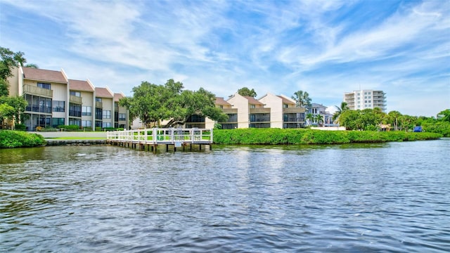 property view of water