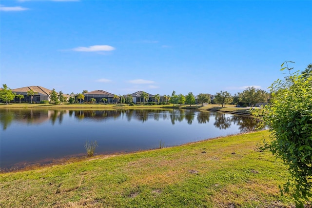 property view of water