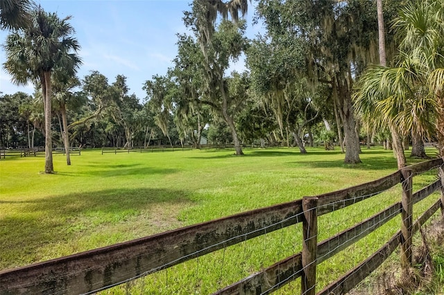 view of home's community featuring a lawn