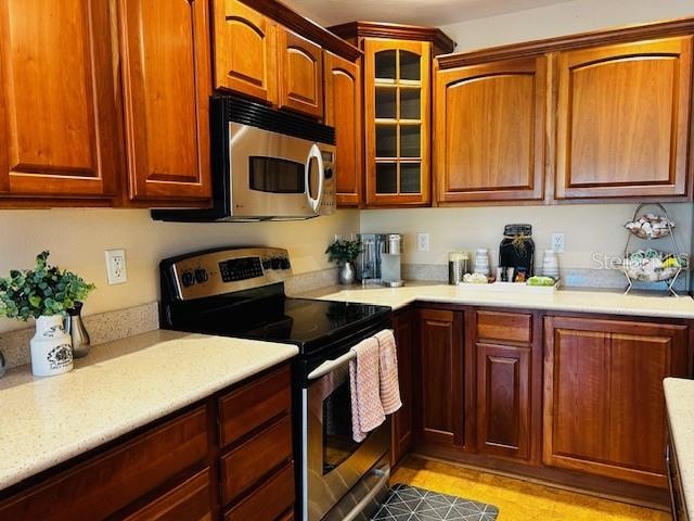 kitchen featuring stainless steel appliances