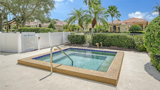 view of swimming pool