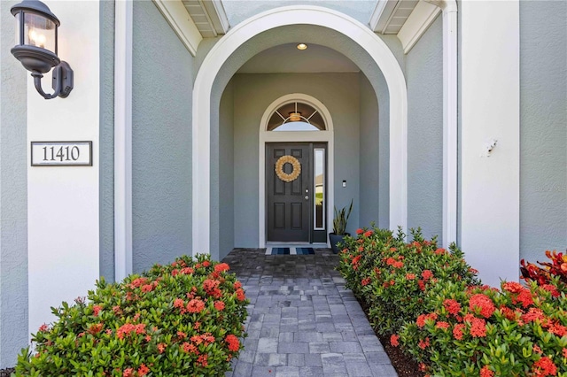 view of property entrance