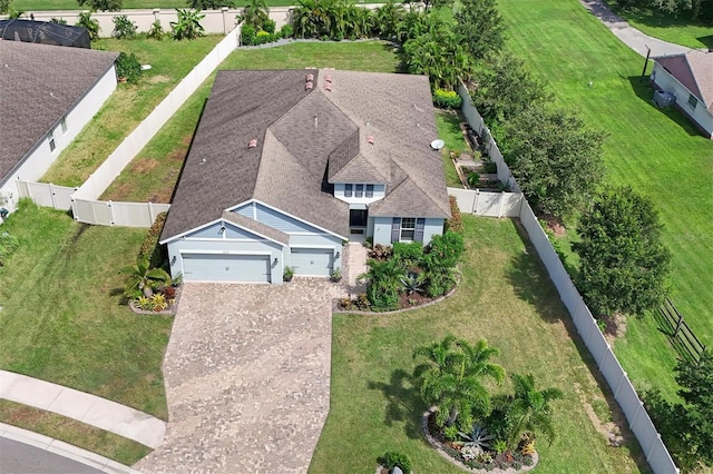 drone / aerial view