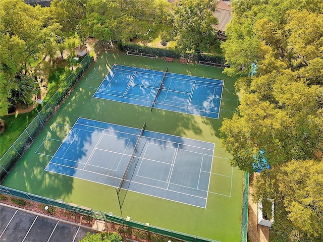 view of sport court