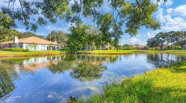 property view of water