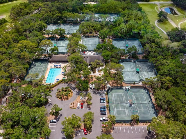 3309 Highlands Bridge Rd Unit 58, Sarasota, FL 34235 - aerial view with golf course view
