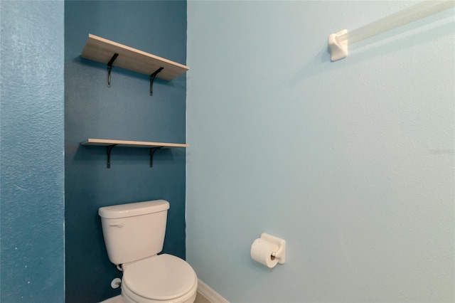 bathroom with toilet