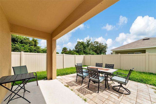 view of patio / terrace