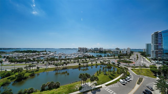 1255 N Gulfstream Ave Unit 1003, Sarasota, FL 34236 - view of urban area featuring a nearby body of water