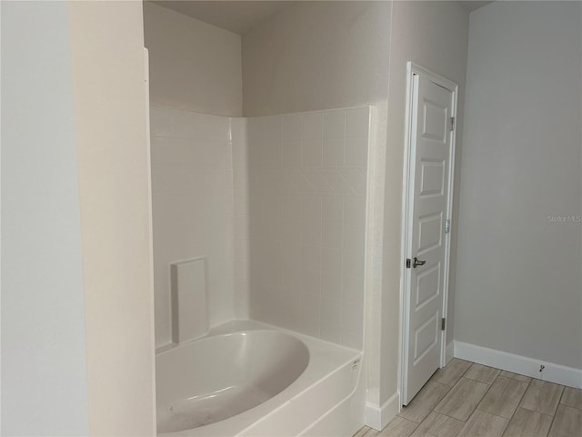 bathroom featuring tub / shower combination