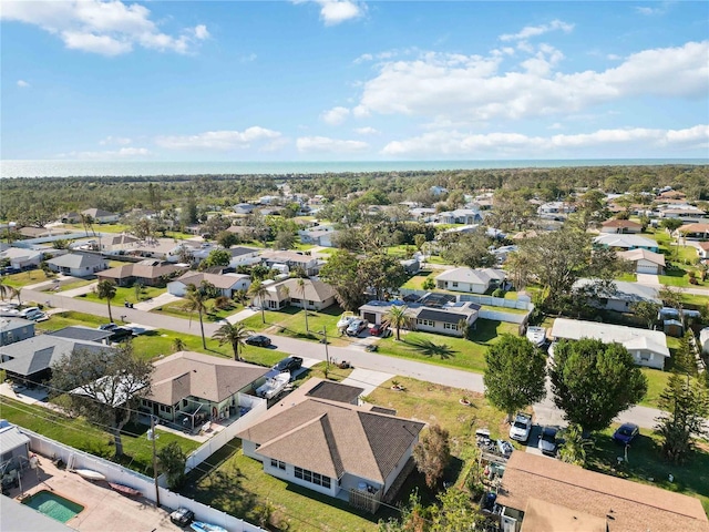 drone / aerial view