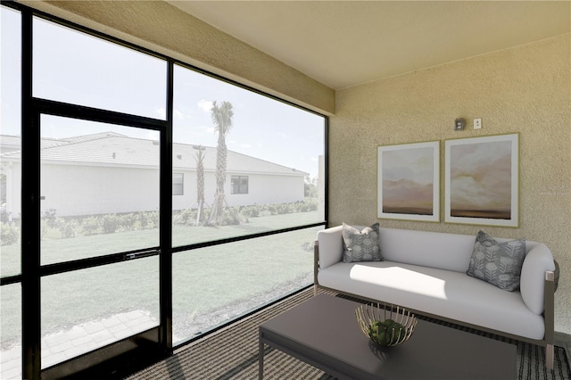 18824 Dayspring Pl, Venice, FL 34293 - sunroom featuring an outdoor hangout area