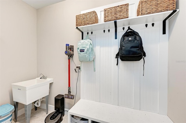 view of mudroom