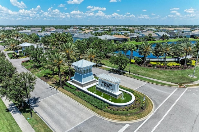 3360 Chestertown Loop, Bradenton, FL 34211 - drone / aerial view with a water view and a residential view