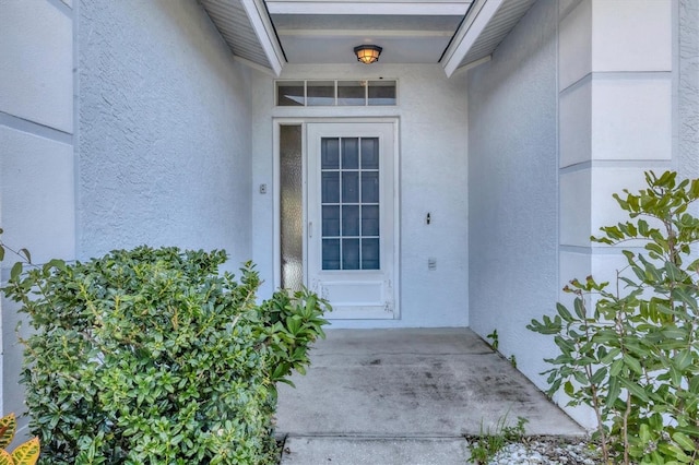 view of property entrance