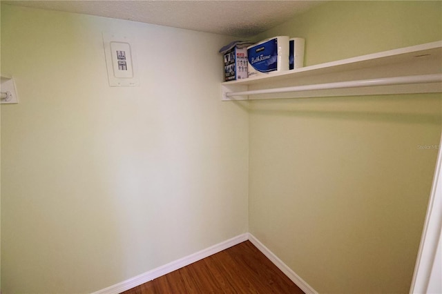 interior space featuring hardwood / wood-style flooring