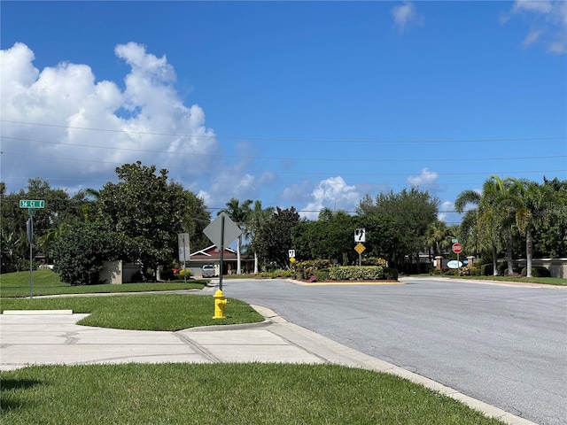 view of street