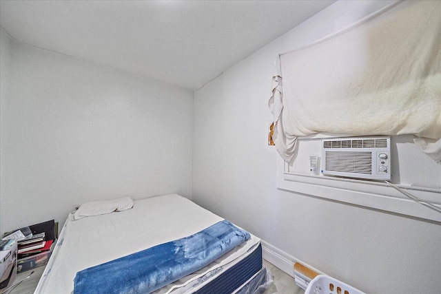 bedroom featuring hardwood / wood-style floors