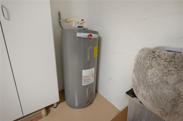 utilities with water heater