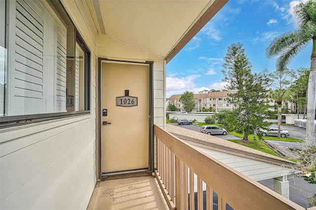 1026 Bird Bay Way Unit 276, Venice, FL 34285 - balcony with a residential view