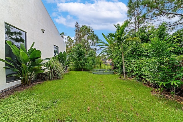 8175 Dittmar St, Port Charlotte, FL 33981 - view of yard featuring fence