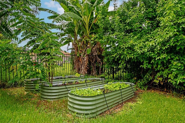8175 Dittmar St, Port Charlotte, FL 33981 - view of property's community with a vegetable garden