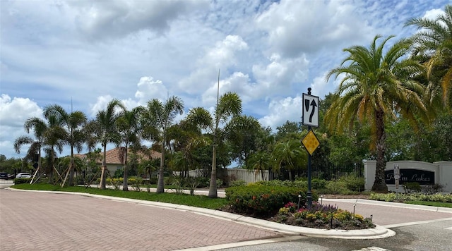 view of street