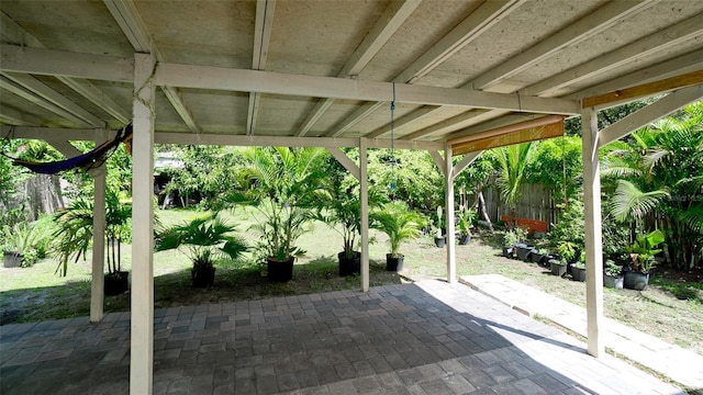 823 32nd Ave E, Bradenton, FL 34208 - view of patio / terrace featuring fence