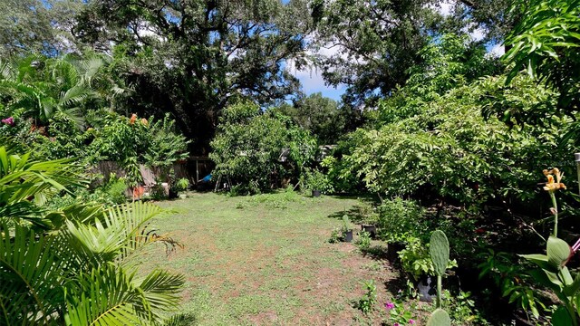 823 32nd Ave E, Bradenton, FL 34208 - view of yard featuring fence