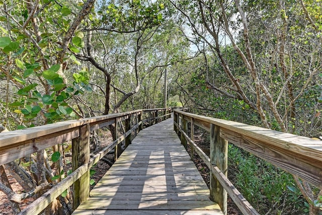 view of property's community