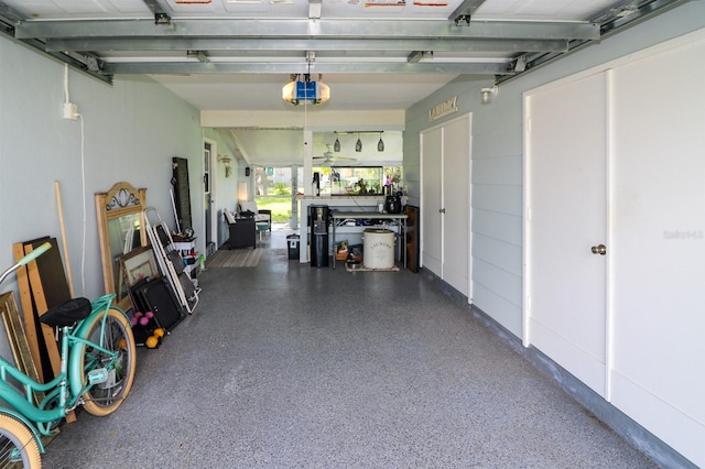 22119 Laramore Ave, Port Charlotte, FL 33952 - garage featuring a garage door opener