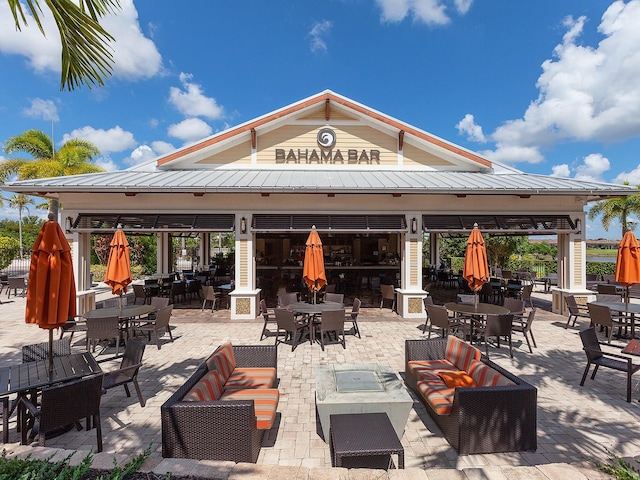 view of patio / terrace featuring outdoor lounge area