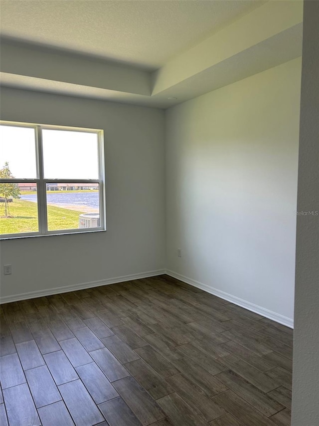 11709 Capstan Pl, Parrish, FL 34219 - unfurnished room with dark wood-style floors and baseboards