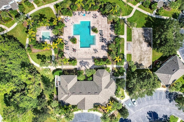 drone / aerial view