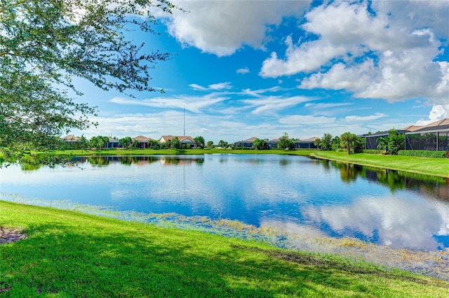 property view of water