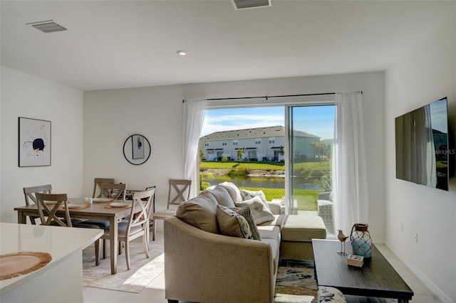 view of living room