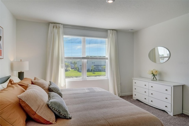 bedroom featuring carpet floors