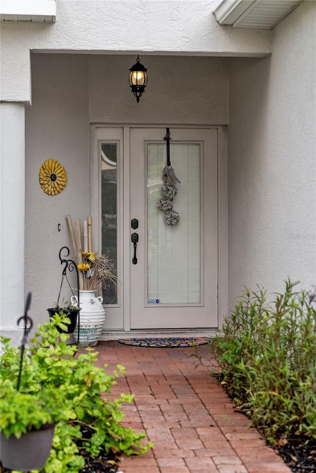 view of property entrance