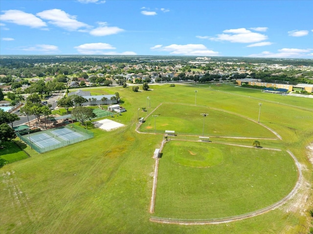 drone / aerial view