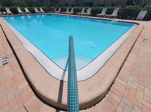 view of pool