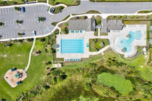14607 Swiss Bridge Dr, Lithia, FL 33547 - bird's eye view