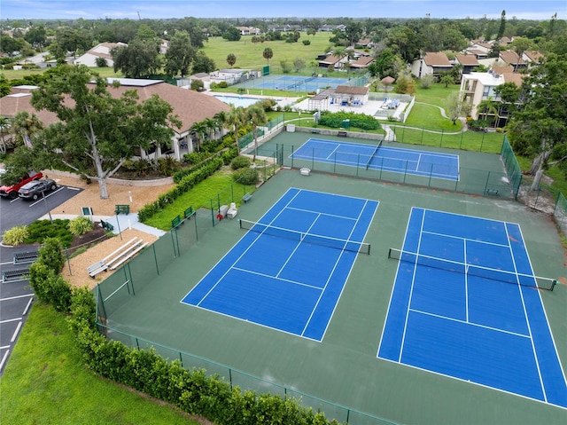 view of sport court