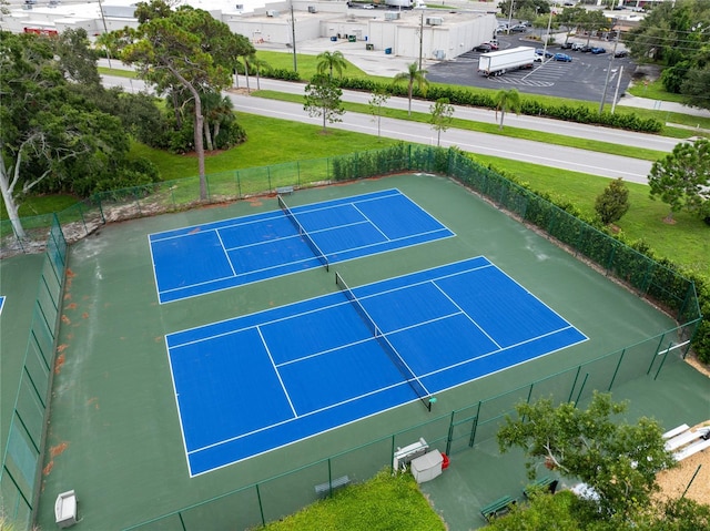 view of sport court