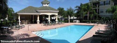 pool with a patio area