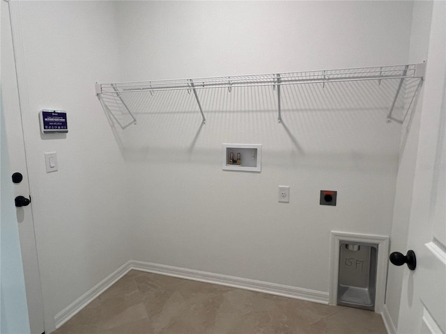 766 Hillshire Pl, Spring Hill, FL 34609 - washroom featuring hookup for an electric dryer and washer hookup